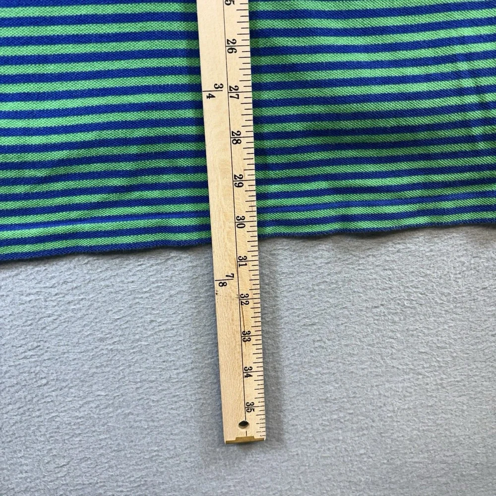 Polo Ralph Lauren  Lot Of 2 Men's L Striped Polo Shirts Cotton Preppy